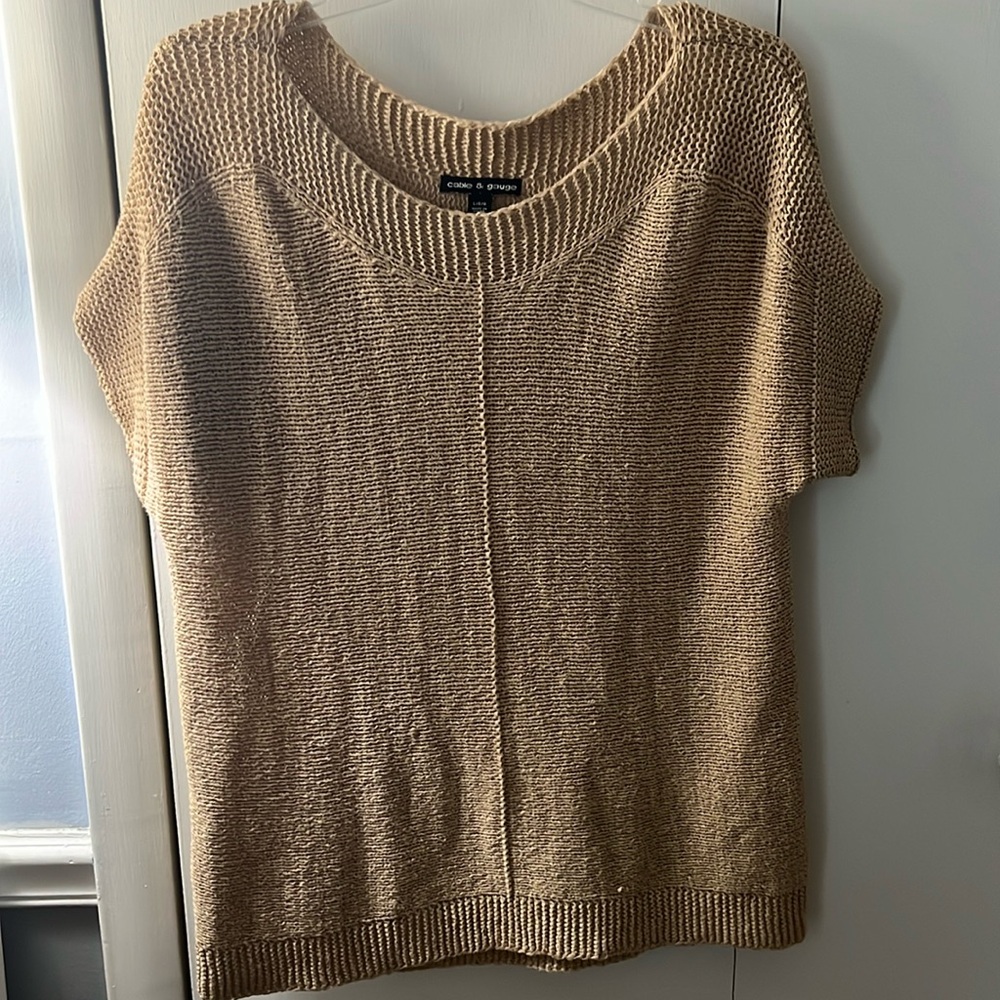 Sweater Short Sleeve Shirt